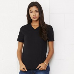 Plain T-Shirt V-Neck  Bella + Canvas 145gsm